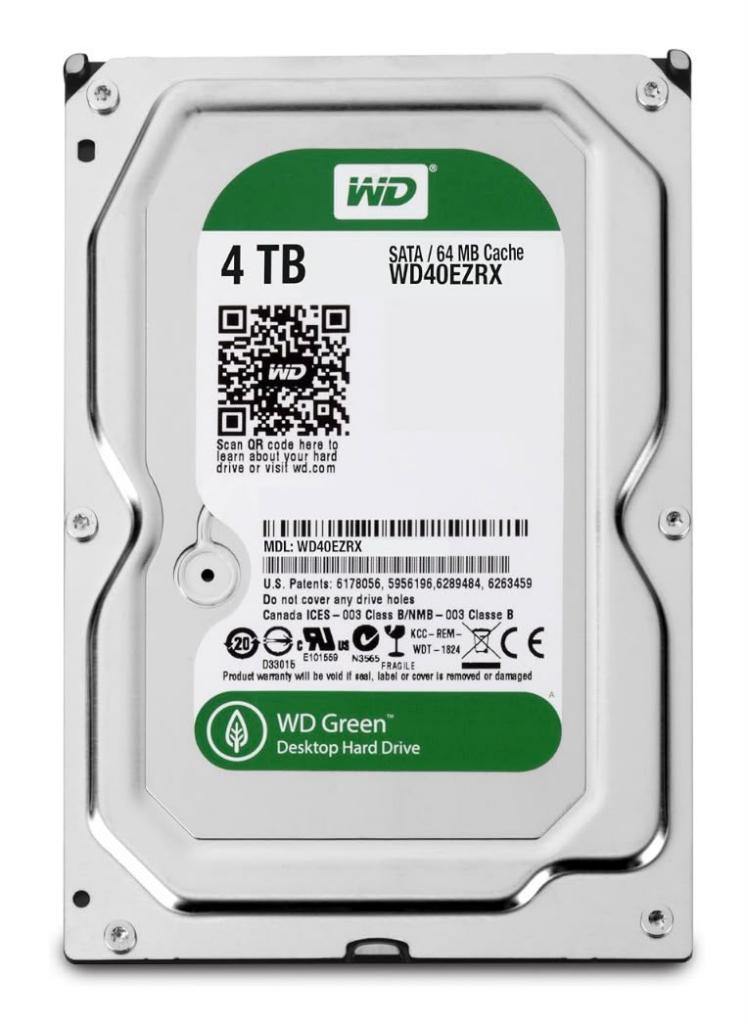 WD Green 4TB Desktop HDD